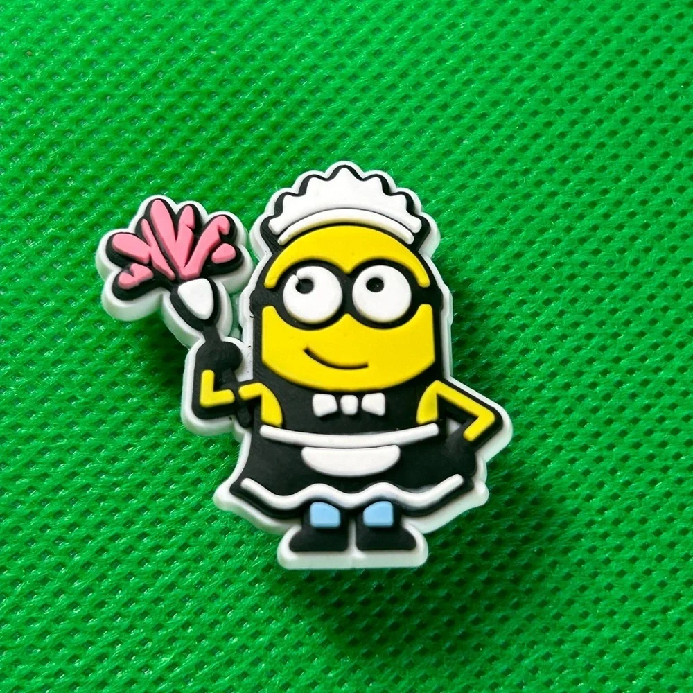🌼 (5/$10 or 10/$15) NEW “Minion” Fun Croc Shoe Charm Collection